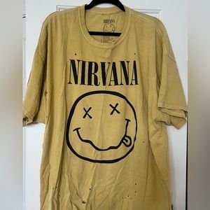 Urban Outfitters oversized Nirvana tee